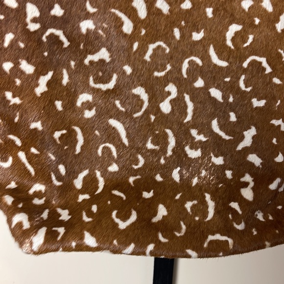 Madewell The Medium Transport Tote: Printed Calf Hair Edition Pecan - Picture 4 of 15